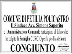 Assassino&#039; Lea Garofalo, manifesto di cordoglio del Comune di Petilia