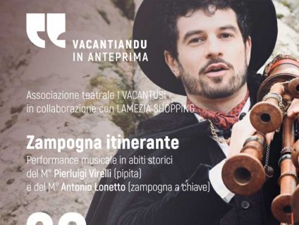 Cantastorie Pierluigi Virelli aprira' rassegna ''Vacantiandu'' di Lamezia Terme